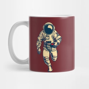 Astronaut Football Player Mug